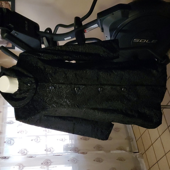 Style & Co. Jackets & Blazers - Black textured coat